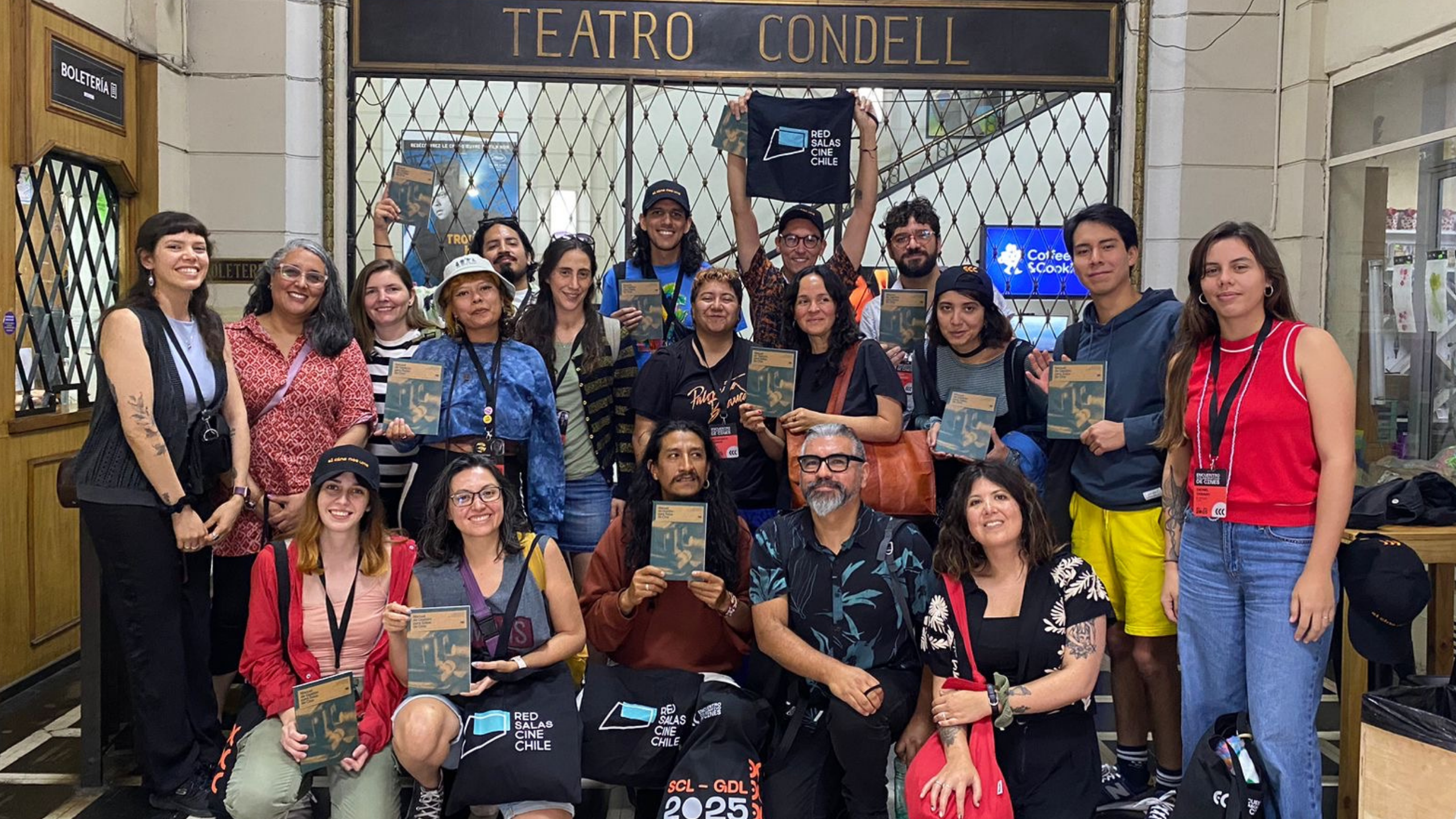Red de Salas de Cine participa en el 1° Encuentro Colaborativo de Cines organizado por salas independientes de Chile y México