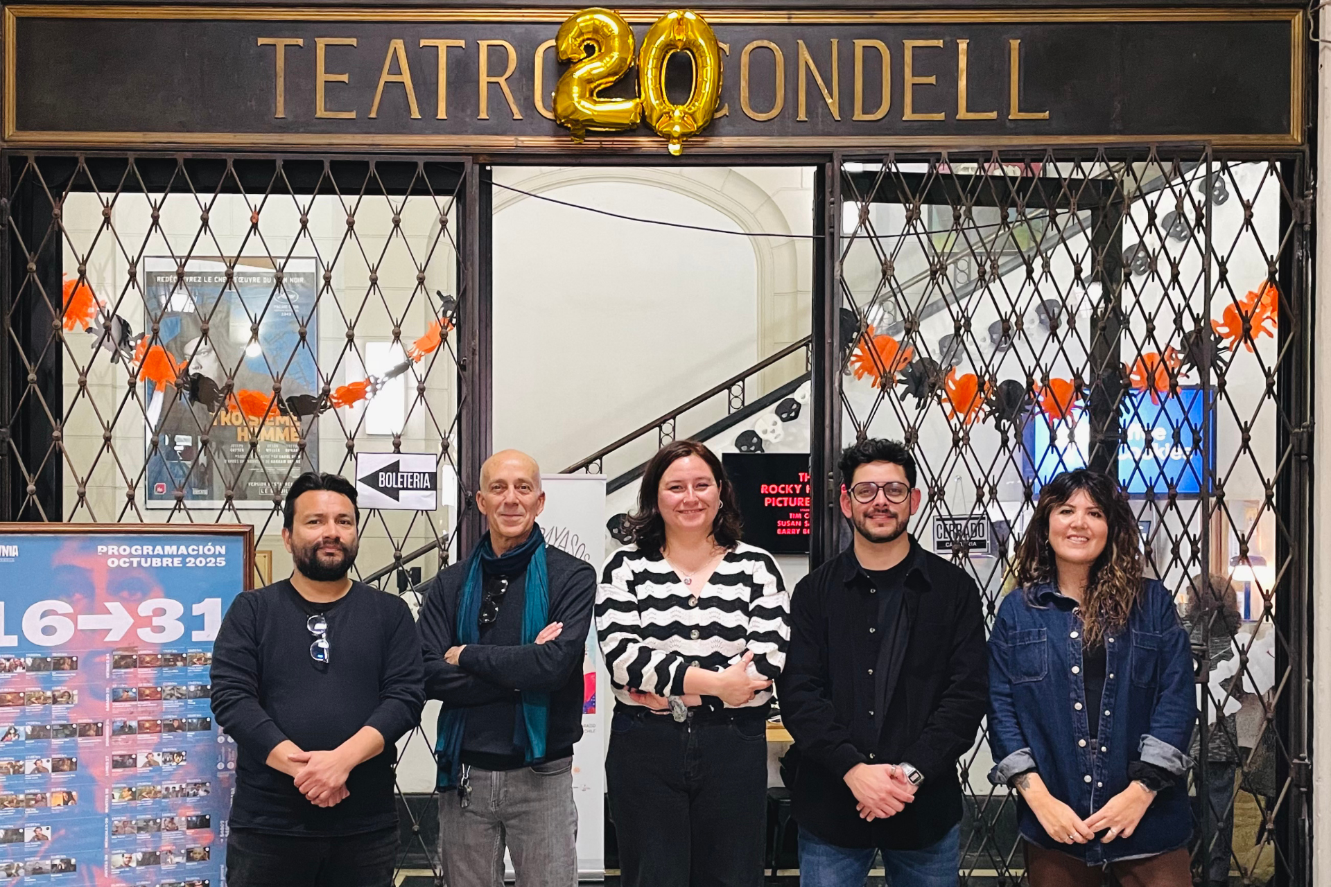 Red Salas de Cine y Facultad de Arquitectura de la Universidad de Valparaíso inician alianza de colaboración a través de la sala INSOMNIA Teatro Condell